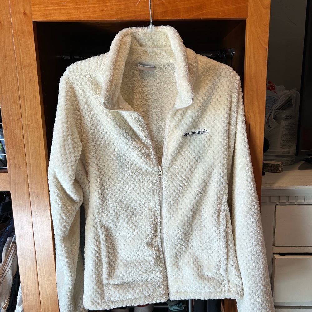 Columbia Women's Soft Cream Teddy Jacket